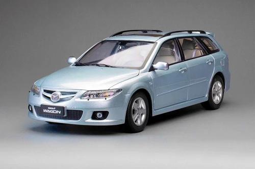 1/18 Sunstar Mazda 6 Wagon (Silver Metallic) Diecast Car Model