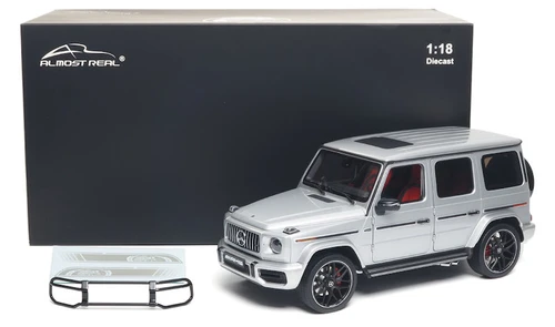 1/18 Almost Real 2019 Mercedes-Benz AMG G63 (W463) (Iridium Silver) Diecast Car Model
