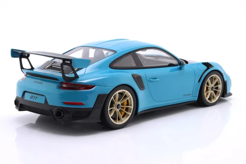 1/12 GT Spirit 2018 Porsche 911 (991.2) GT2 RS (Miami Blue) Car Model
