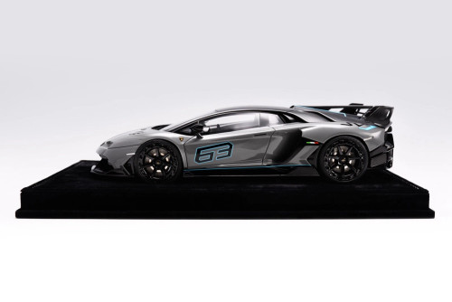 1/18 TP Timothy & Pierre Lamborghini Aventador SVJ Mansory Cabrera (Carbon Grey) Car Model