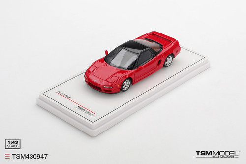 1/43 TSM Honda Acura NSX Valencia Red Pearl w/ Modulo Wheel Car