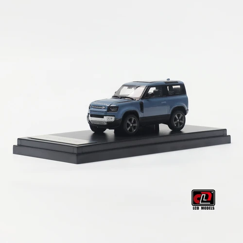 1/64 LCD Land Rover Defender 90 (Blue) Diecast Car Model
