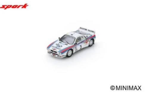 1/43 Spark Lancia 037 Rally No.3 Winner Acropolis Rally 1983 W. Röhrl - C. Geistdörfer Car Model