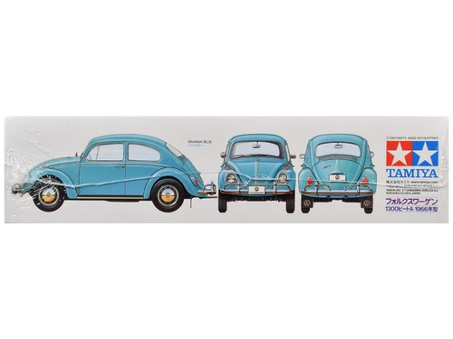 Model Kit 1966 Volkswagen 1300 Beetle 1/24 Scale Model by Tamiya