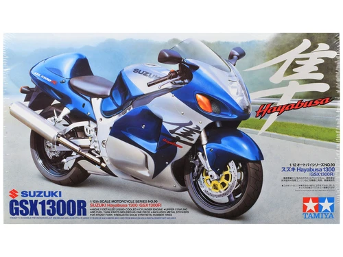 Model Kit Suzuki GSX1300R Hayabusa Motorcycle 1/12 Scale Model by Tamiya