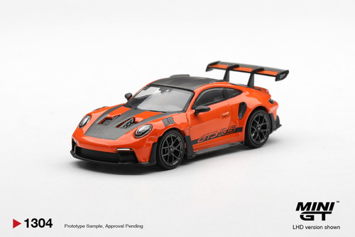 1/64 Mini GT Porsche 911 (992) GT3 RS Weissach Package (Guards Red