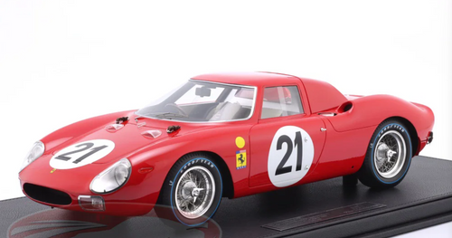 1/12 TopMarques 1965 Ferrari 250 LM #21 Winner 24h LeMans N.A.R.T (USA) Jochen Rindt, Masten Gregory, Ed Hugus Car Model