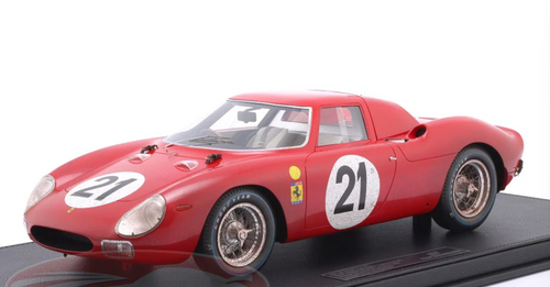 1/12 TopMarques 1965 Ferrari 250 LM #21 Winner 24h LeMans N.A.R.T (USA) Jochen Rindt, Masten Gregory, Ed Hugus Car Model