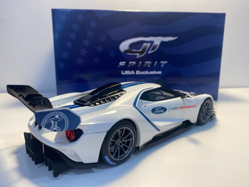 DAMAGED AS-IS 1/18 GT Spirit 2021 Ford GT Mk II Track Resin Car Model