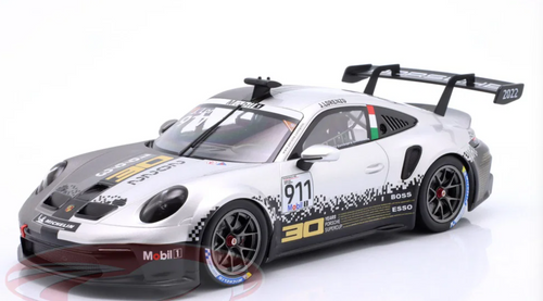 1/18 Ixo 2022 Porsche 911 (992) GT3 Cup #911 Porsche Supercup Imola Porsche Motorsport Jorge Lorenzo Diecast Car Model