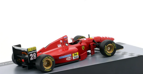 1/43 Altaya 1994 Formula 1 Gerhard Berger Ferrari 412T1 #28 Car Model