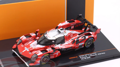 1/43 Ixo 2025 Toyota GR010 Hybrid #7 5th 24h LeMans Toyota Gazoo Racing Mike Conway, Kamui Kobayashi, Nyck de Vries Car Model