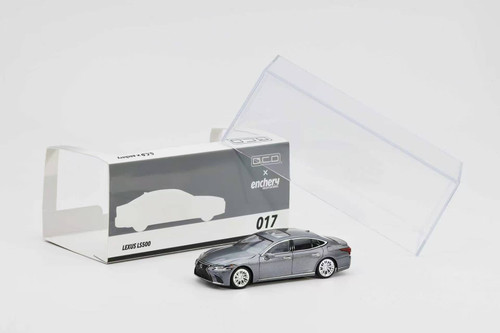 1/64 GCD X Enchery Lexus LS500 (Black) Diecast Car Model