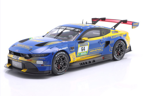 1/18 Ixo 2025 Ford Mustang GT3 #64 24h Nürburgring HRT Ford