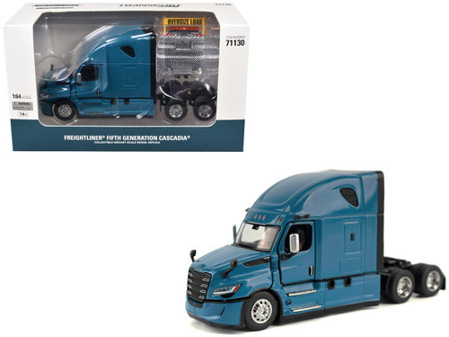 1/64 Diecast Masters 2025 Freightliner Cascadia Gen-5 ('2025) Tractor (Freightliner Signature Blue) Diecast Model