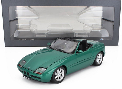 1/18 Dealer Edition 1988 BMW Z1 Cabriolet (Green) Diecast Car Model