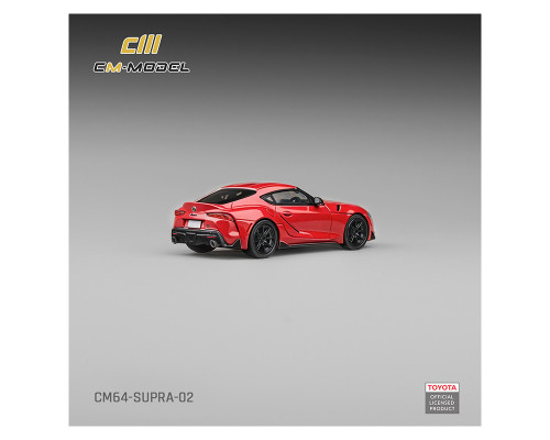 1/64 Kyosho Toyota GR Supra (Red) Car Model - LIVECARMODEL.com