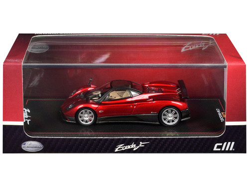 1/64 CM Model Pagani Zonda F (Rosso Dubai Red) Diecast Car Model