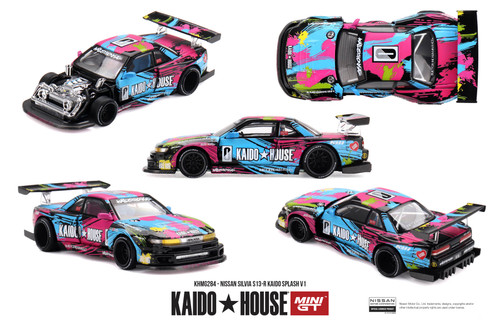 1/64 Kaido House Nissan Silvia S13-R Circuit Spec V1 #0 (White