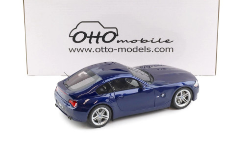 1/18 OTTO 2006 BMW Z4 M Coupe (Interlagos Blue Metallic) Car Model