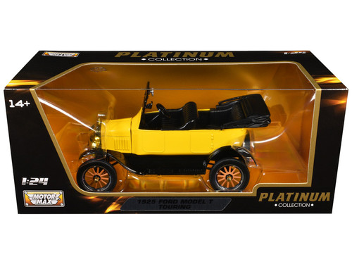 1925 Ford Model T Touring Yellow 