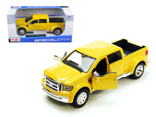 Ford Mighty F-350 Pick Up Truck Yellow 1/31 Diecast Model by Maisto