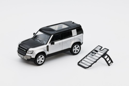 YoY様 サイズM 1/64 GCD X Enchery Land Rover Defender 110 (White) Diecast Car