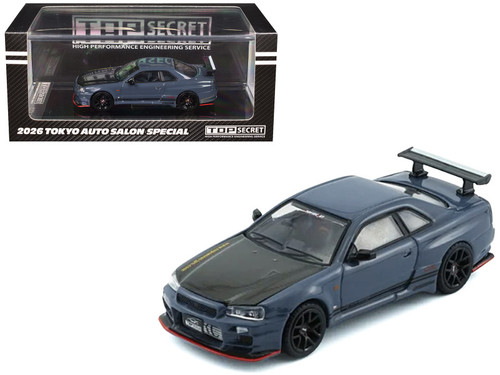 1/64 BMC Top Secret Nissan Skyline 35 GT-R (Gold with Carbon