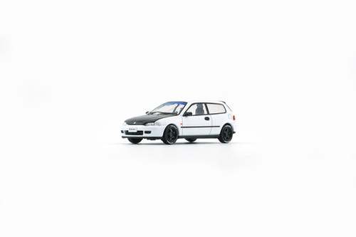 1/64 BMC Honda Civic EG6 (White with Carbon Bonnet) PDE25 Diecast Car Model