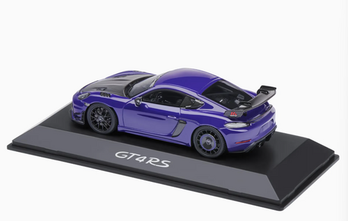 1/43 Dealer Edition 2024 Porsche 718 Cayman GT4 RS (982) Manthey Kit (Ultra Violet Purple) Car Model