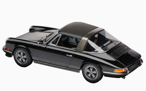 1/18 Dealer Edition Porsche 911 S 2.4 Targa 50 Jahre Porsche Design (Black) Car Model