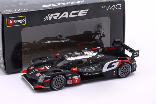 1/43 BBurago 2024 Toyota GR010 Hybrid #7 2nd 24h LeMans Toyota