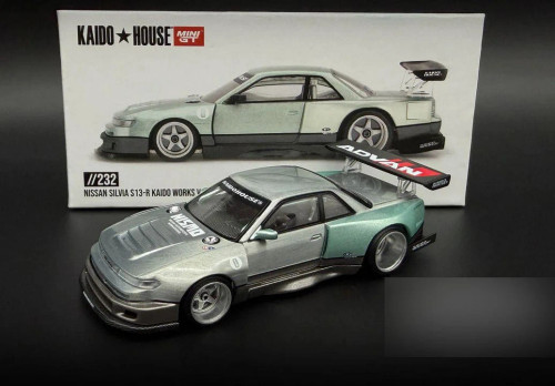 cana CHASE CAR 1/64 Kaido House Nissan Silvia S13-R KAIDO WORKS V1