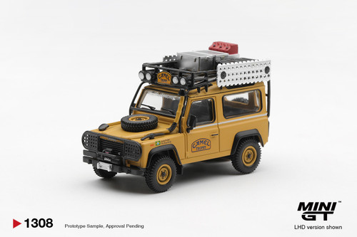 1/64 Mini GT 1989 Land Rover Defender 110 Camel Trophy Amazon Team