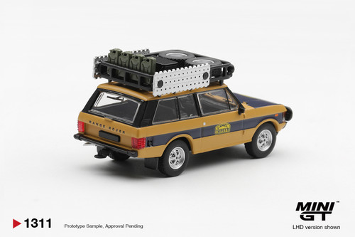1/64 Mini GT Land Rover Range Rover 1982 Camel Trophy Papua New