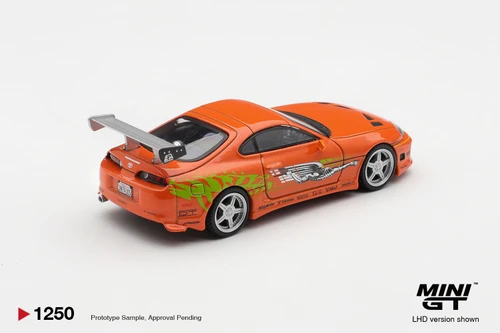 1/64 Mini GT Toyota Supra BOMEX "The Fast & Furious" Brian O'Conner's Supra Diecast Car Model