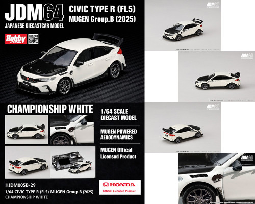 1/64 Hobby Japan Honda Mugen Civic Type R (FD2) (Championship