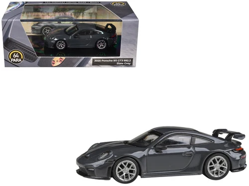 1/64 Paragon 2025 Porsche 911 (992.2) GT3 (Grey) Diecast Car Model