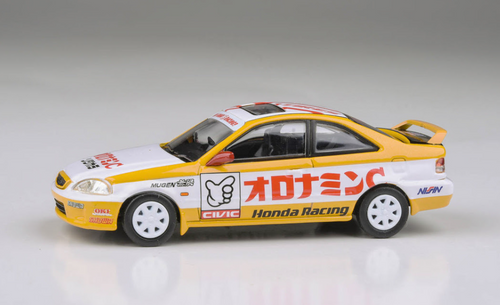 1/64 Paragon 1999 Honda Civic Si Coupe EM1 Oyatsu Racing Diecast Car Model