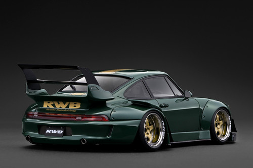 1/18 Ignition Model Porsche 911 RWB 993 (Dark Green Metallic) Car Model