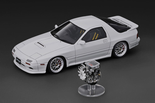 1/18 Ignition Model Mazda Pandem RX-7 RX7 (FC3S) (White) Car Model
