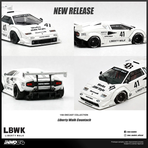 1/64 INNO 64 Porsche 997 LIBERTY WALK Baby Blue - LIVECARMODEL.com