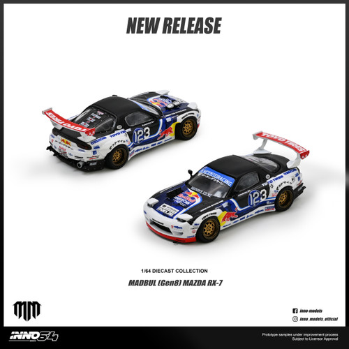 1/64 Inno Mazda RX-7 Mad Mike 