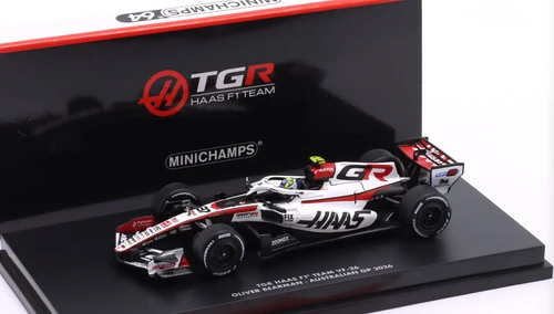1/64 Minichamps 2026 Formula 1 Australian GP TGR Haas F1 Team VF-26 #87 Oliver Bearman Diecast Car Model