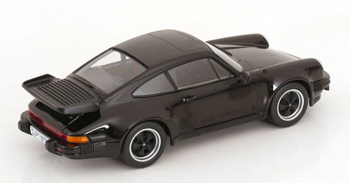1/18 KK-Scale 1977 Porsche 911 (930) Turbo 3.3 Coupe (Black) Diecast Car Model