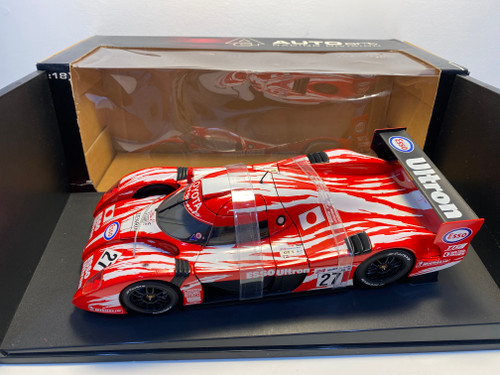 MISSING ONE MIRROR AS-IS 1/18 AUTOart 1998 Toyota TS020 GT1 #27 Diecast Car Model