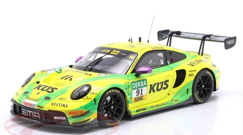 1/18 Minichamps 2024 Porsche 911 GT3 R #91 DTM Manthey-Racing Thomas Preining Diecast Car Model