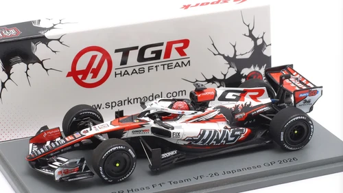 1/43 Spark TGR Haas F1 Team VF-26 No.31 Japanese GP 2026  Esteban Ocon Car Model