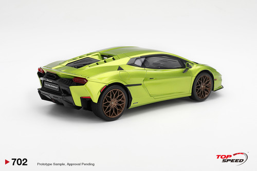 1/18 Top Speed Lamborghini Temerario (Verde Citrea Green) Car Model