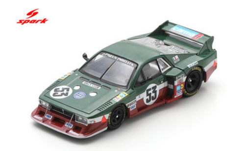 1/64 Spark Lancia Beta Montecarlo Turbo No.53 Le Mans 24H 1980 C. Facetti - M. Finotto Car Model